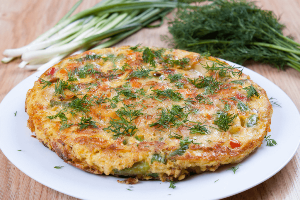 Tortilha Espanhola com Cheiro Verde