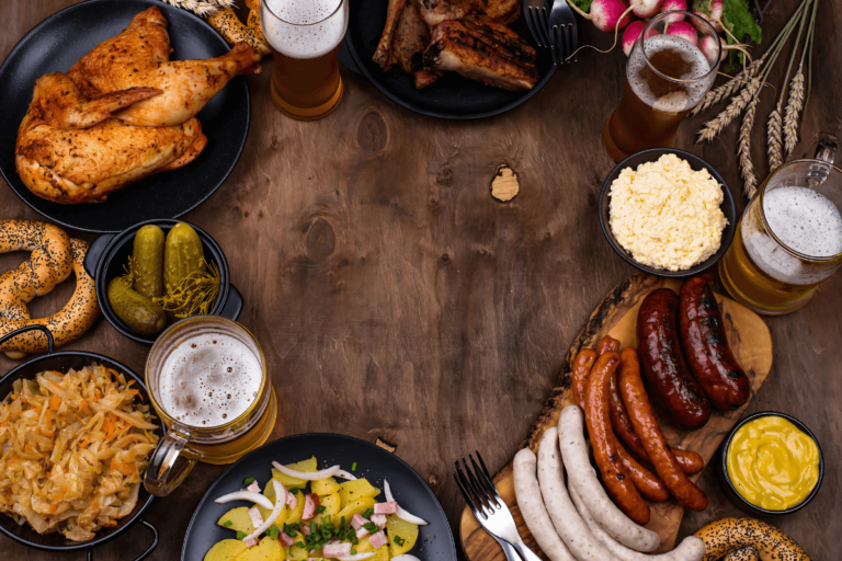 Explorando as Delícias do Oktoberfest: Um Passeio pelos Pratos Tradicionais que Encantam Gerações.