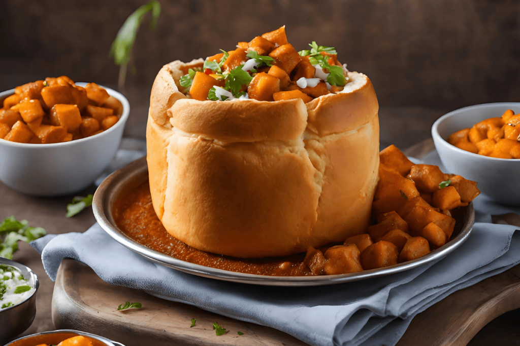 Sabores da África do Sul_ Saboreando o Bunny Chow.
Sabores de rua da África