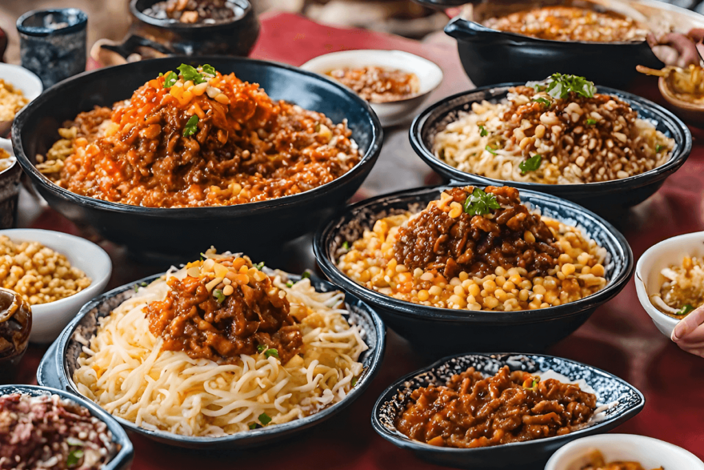 Sabores do Egito_ Apreciando o Koshari
Sabores de rua da África