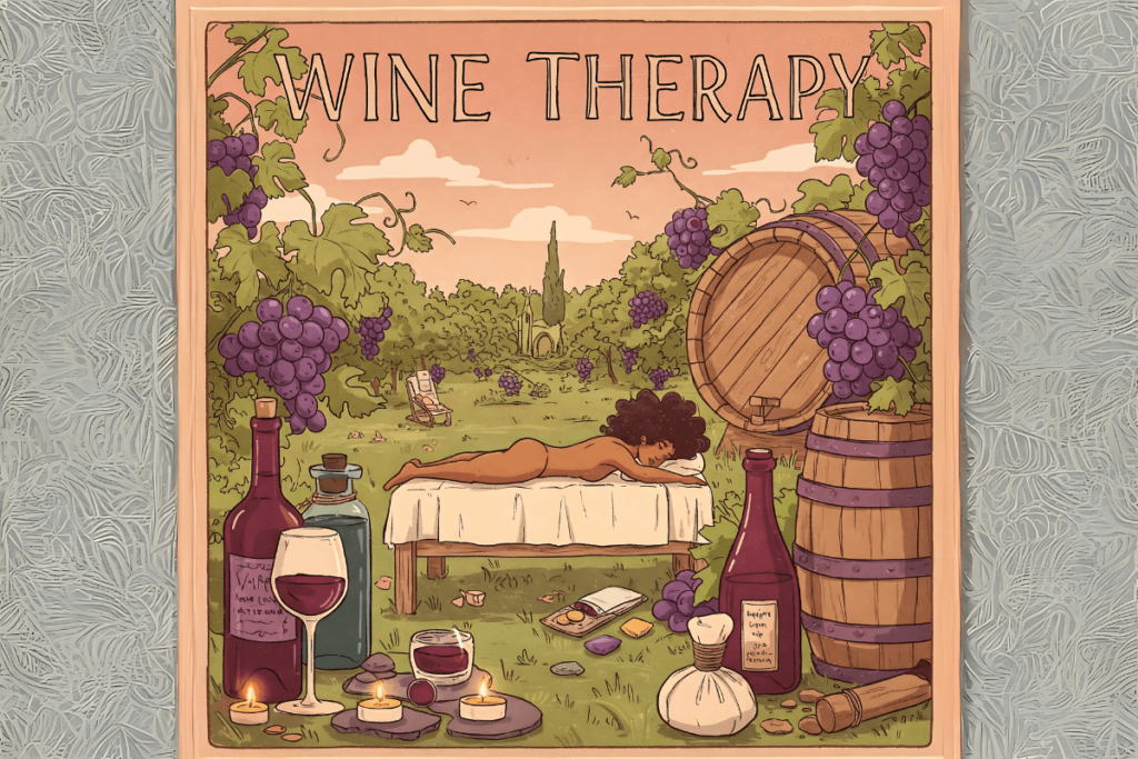 Vinho Terapia para o Rosto Segredos de Beleza e Rejuvenescimento com Vinho.